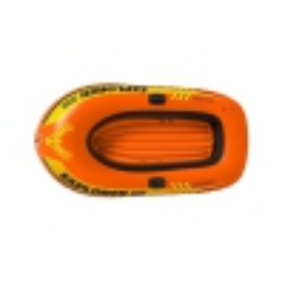 Intex - Explorer 200 Inflatable Boat Capacity of 2 People, Orange - Picture 2 of 3